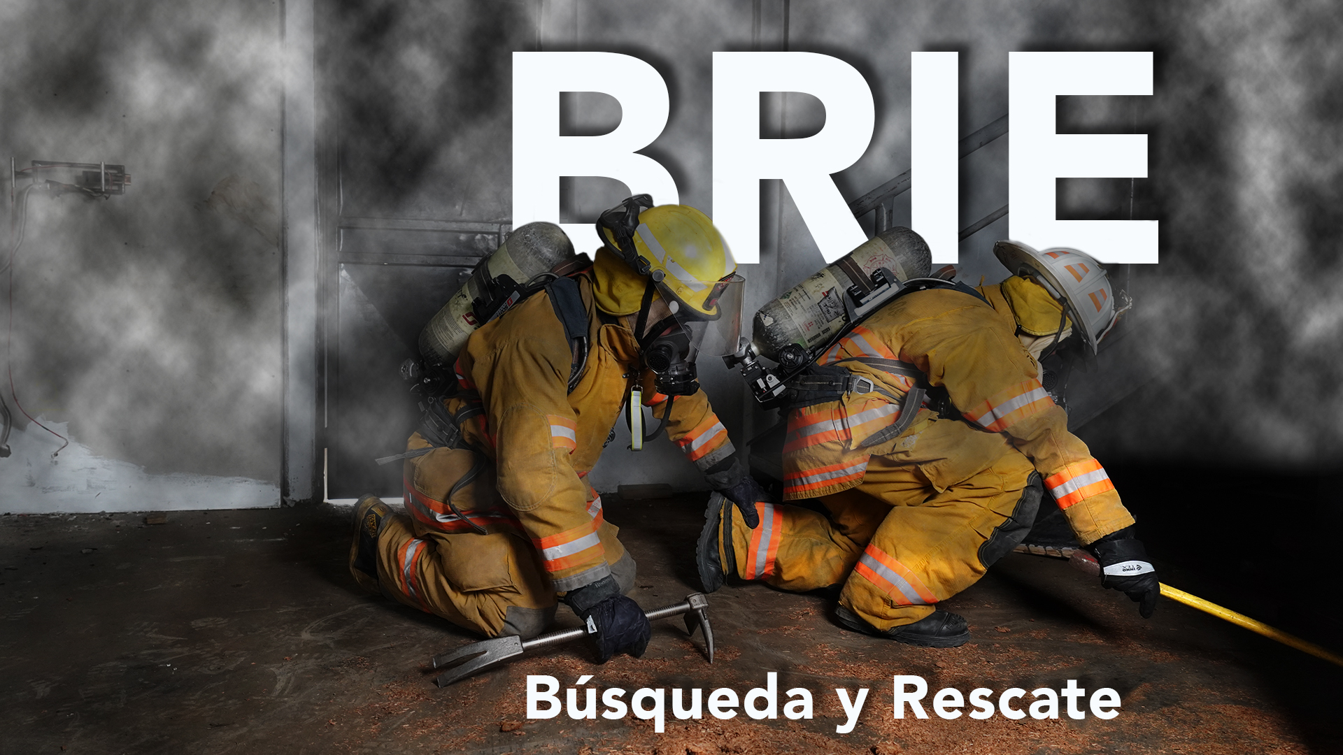 Búsqueda y rescate en incendio estructural